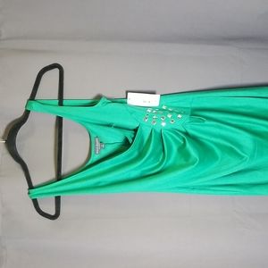 Bold Elements Sleeveless Green Bodycon dress sz. S